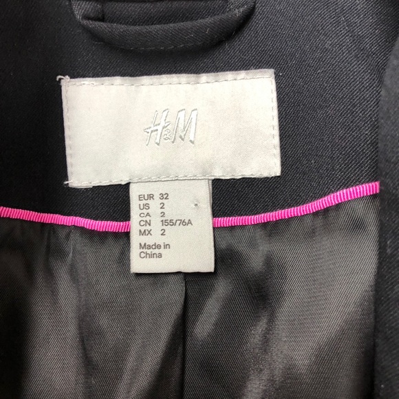 H&M Confetti Black Blazer - Picture 5 of 6